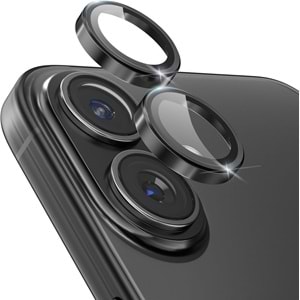 IPHONE 17 SAFİR LENS KORUMA - BLACK
