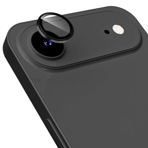 IPHONE 17 AİR SAFİR LENS KORUMA - BLACK
