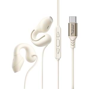 MT299 TYPE-C HAVA İLETİMLİ KLİPSLİ STEREO KABLOLU KULAKLIK 10/200 BEYAZ