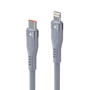 MT2355 30W TYPE-C TO LİGHTNİNG 35W EXTRA YUMUŞAK PD HIZLI ŞARJ VE DATA KABLO 10/200