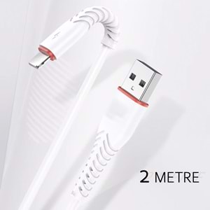 MT2022 3.4A 2METRE TYPE-C USB ŞARJ DATA KABLO /20/300