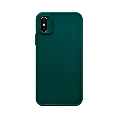 IPHONE X RENK ATMAYAN KEEP SİLİKON KILIF - HAKI