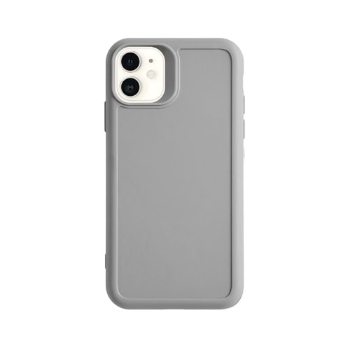 IPHONE 11 RENK ATMAYAN KEEP SİLİKON KILIF - GRI