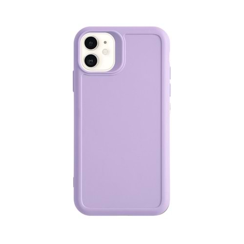 IPHONE 11 RENK ATMAYAN KEEP SİLİKON KILIF - LILA