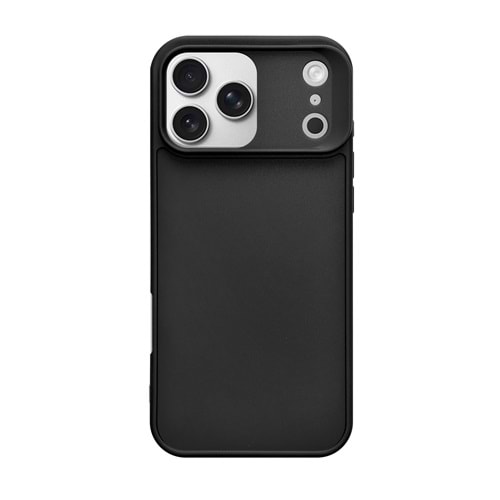 IPHONE 17 PRO RENK ATMAYAN KEEP SİLİKON KILIF - SIYAH