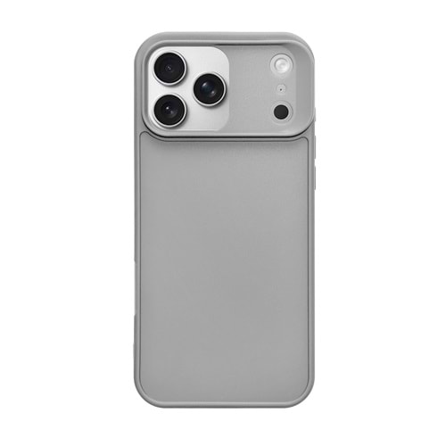 IPHONE 17 PRO MAX RENK ATMAYAN KEEP SİLİKON KILIF - GRI