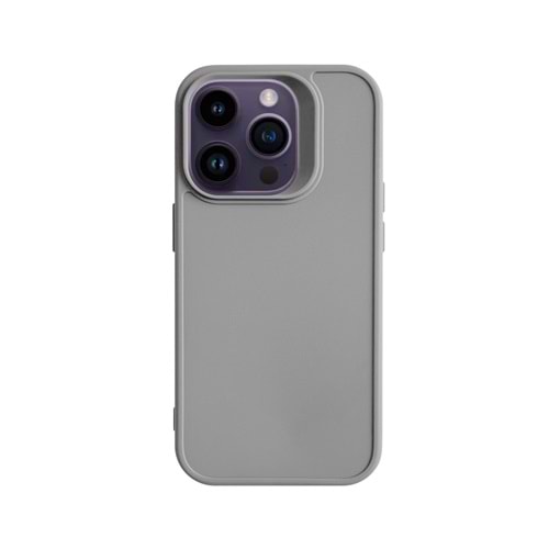 IPHONE 14 PRO RENK ATMAYAN KEEP SİLİKON KILIF - GRI