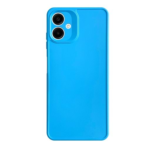 SAMSUNG A16 RENK ATMAYAN KEEP SİLİKON KILIF - MAVI