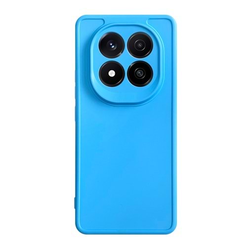 XİAOMİ REDMİ NOTE 14 PRO 5G / NOTE 14 PRO PLUS 5G RENK ATMAYAN KEEP SİLİKON KILIF - MAVI