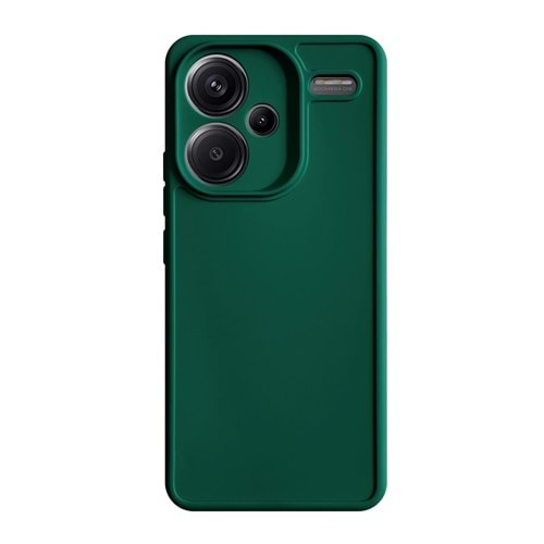 XİAOMİ REDMİ NOTE 13 PRO PLUS RENK ATMAYAN KEEP SİLİKON KILIF - HAKI