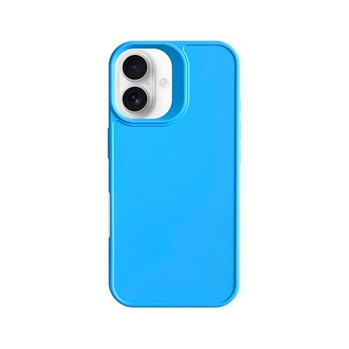 IPHONE 16 RENK ATMAYAN KEEP SİLİKON KILIF - MAVI