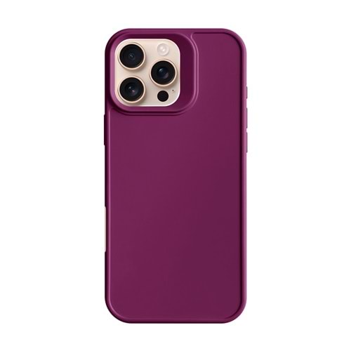 IPHONE 16 PRO MAX RENK ATMAYAN KEEP SİLİKON KILIF - MOR