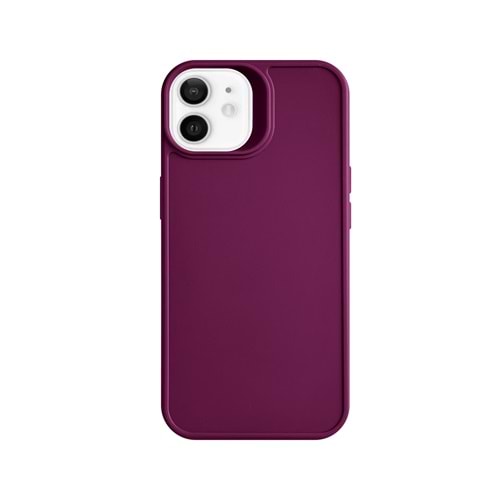 IPHONE 12 / 12 PRO RENK ATMAYAN KEEP SİLİKON KILIF - MOR