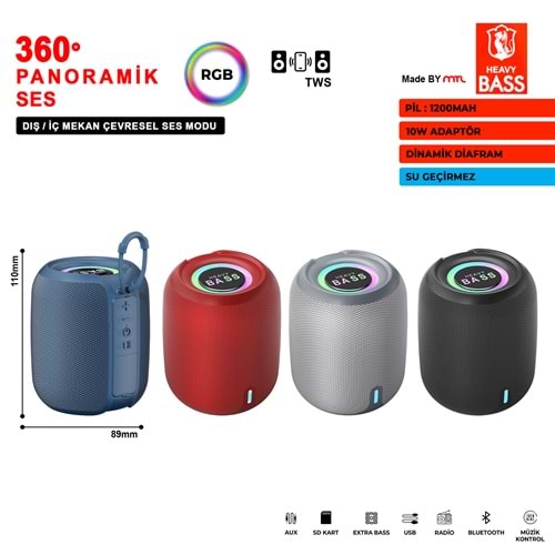 HEAVY BASS-03 BT SES SİSTEMİ