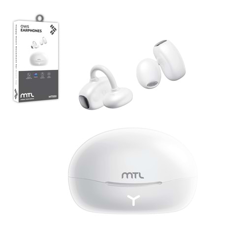 MT930 OWS ANC + ENC KABLOSUZ BLUETOOTH KULAKLIK /10/100 - BEYAZ