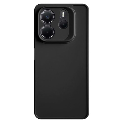 XİAOMİ REDMİ NOTE 14 5G RENK ATMAYAN KEEP SİLİKON KILIF - SIYAH