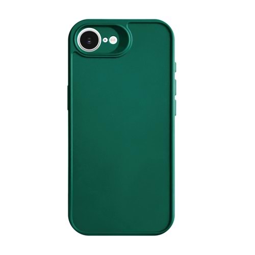 IPHONE 16E RENK ATMAYAN KEEP SİLİKON KILIF - HAKI