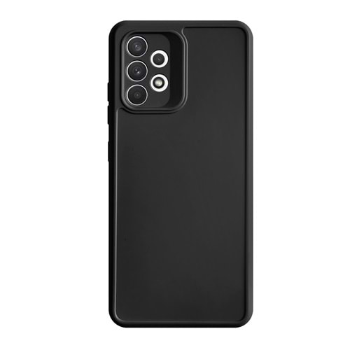 SAMSUNG A13 4G RENK ATMAYAN KEEP SİLİKON KILIF - SIYAH