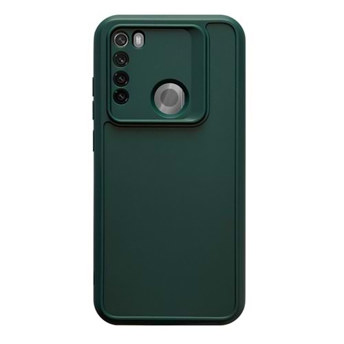 XİAOMİ REDMİ NOTE 8 RENK ATMAYAN KEEP SİLİKON KILIF - HAKI