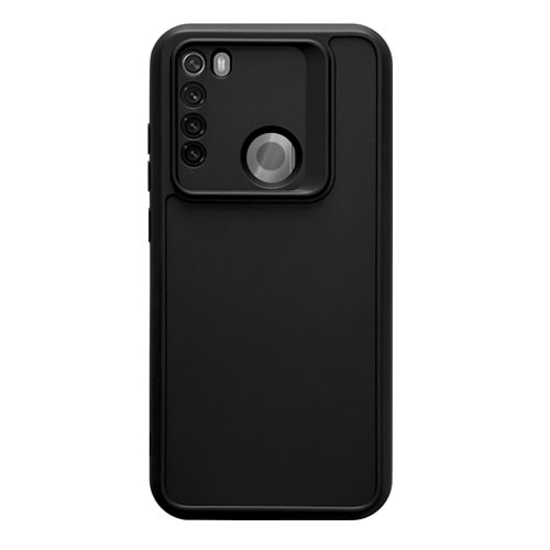 XİAOMİ REDMİ NOTE 8 RENK ATMAYAN KEEP SİLİKON KILIF - SIYAH