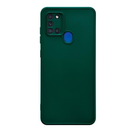 SAMSUNG A21S RENK ATMAYAN KEEP SİLİKON KILIF - HAKI