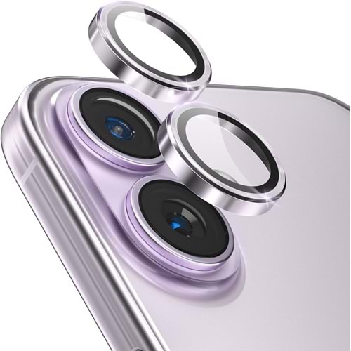 IPHONE 17 SAFİR LENS KORUMA - PURPLE