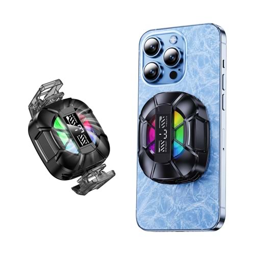MT8466 BUZ ETKİLİ DİGİTAL GÖSTERGELİ GAMİNG TELEFON SOĞUTUCU /100
