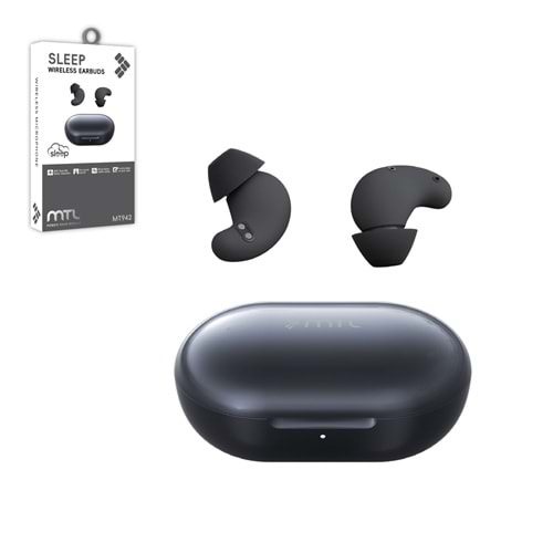 MT942 AKILLI UYKU DESTEKLEYİCİ ANC BLUETOOTH KULAKLIK - SİYAH