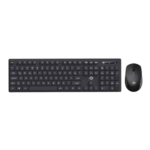 RB-307 WİRELESS KLAVYE & MOUSE SET /20 - SİYAH