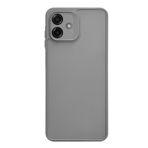 SAMSUNG A07 RENK ATMAYAN KEEP SİLİKON KILIF - GRI