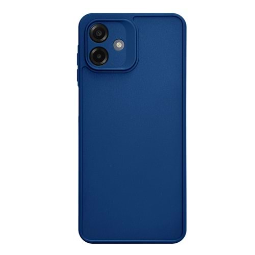 SAMSUNG A07 RENK ATMAYAN KEEP SİLİKON KILIF - LACIVERT