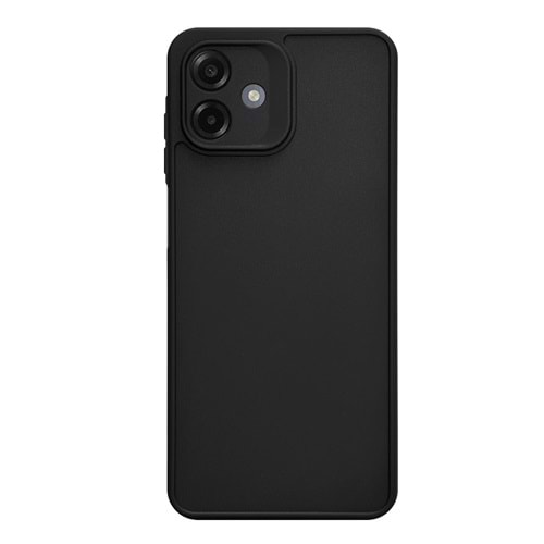 SAMSUNG A07 RENK ATMAYAN KEEP SİLİKON KILIF - SIYAH