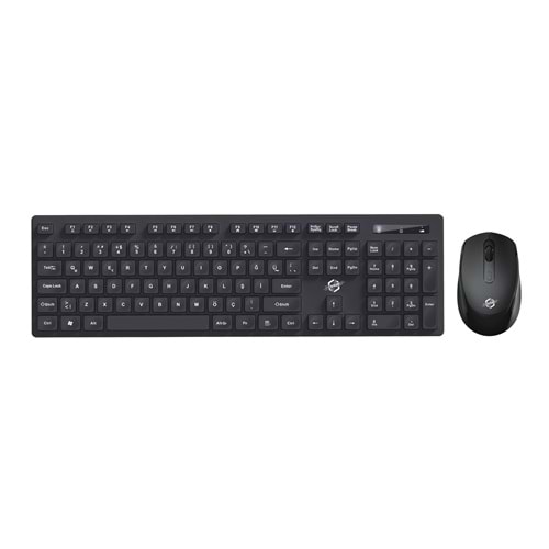 RB-307 WİRELESS KLAVYE & MOUSE SET - ORBİ - RB-307 - SİYAH
