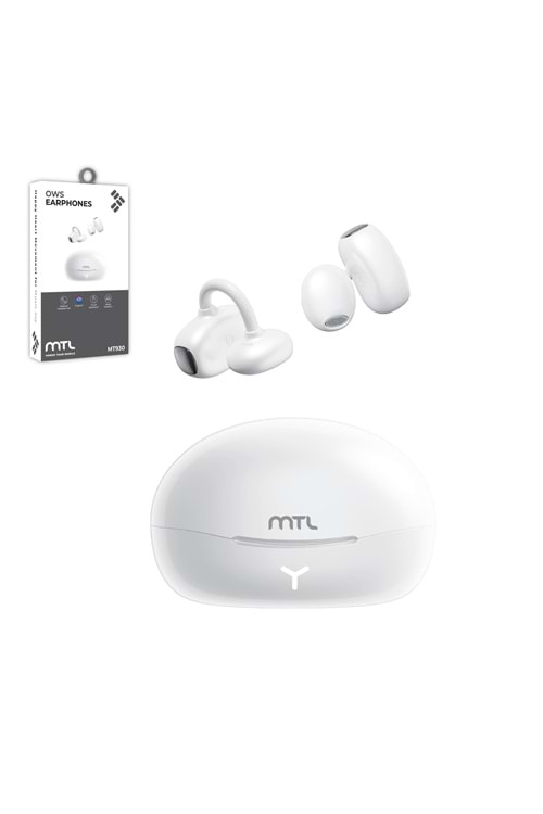 MT930 OWS ANC + ENC KABLOSUZ BLUETOOTH KULAKLIK /10/100 - BEYAZ