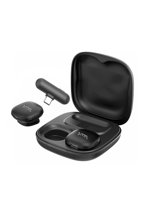 MT936 TYPE-C MİNİ KABLOSUZ BLUETOOTH 2 KİŞİLİK YAKA MİKROFONU