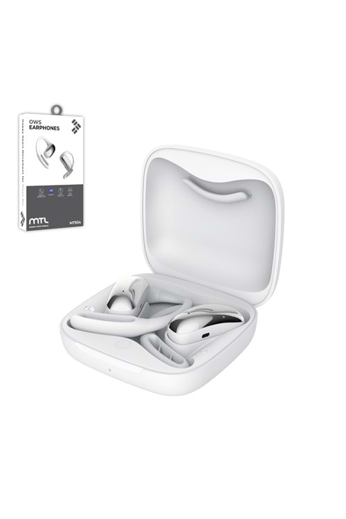 MT934 OWS ANC KABLOSUZ BLUETOOTH KULAKLIK /10/100 - BEYAZ