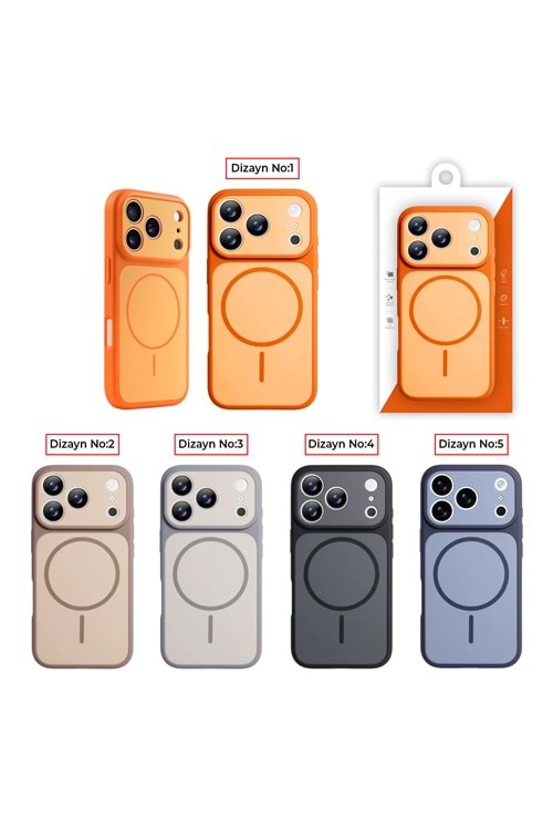 XİAOMİ REDMİ 15C MAGSAFE UYUMLU SKY-503 LANSMAN SİLİKON TELEFON KILIFI - KAHVERENGİ
