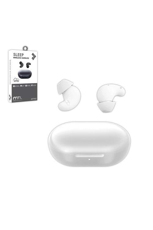MT942 AKILLI UYKU DESTEKLEYİCİ ANC BLUETOOTH KULAKLIK - BEYAZ