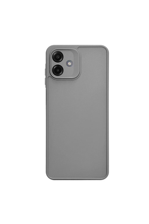 SAMSUNG A07 RENK ATMAYAN KEEP SİLİKON KILIF - GRI