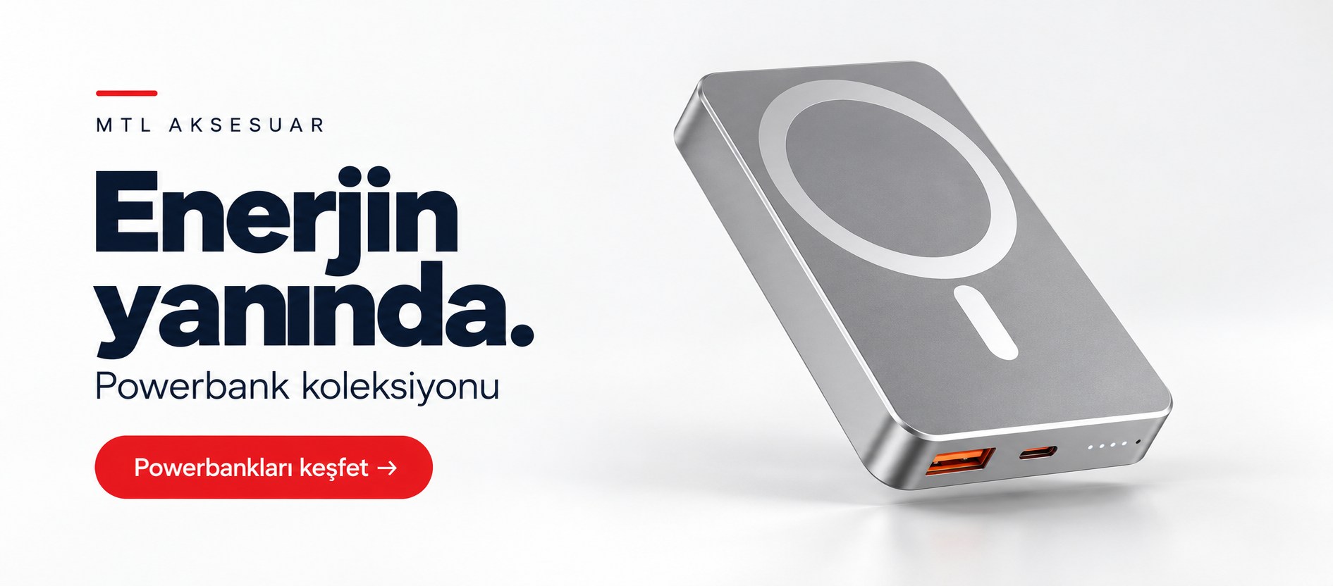 Enerjin yanında. MTL powerbank koleksiyonu