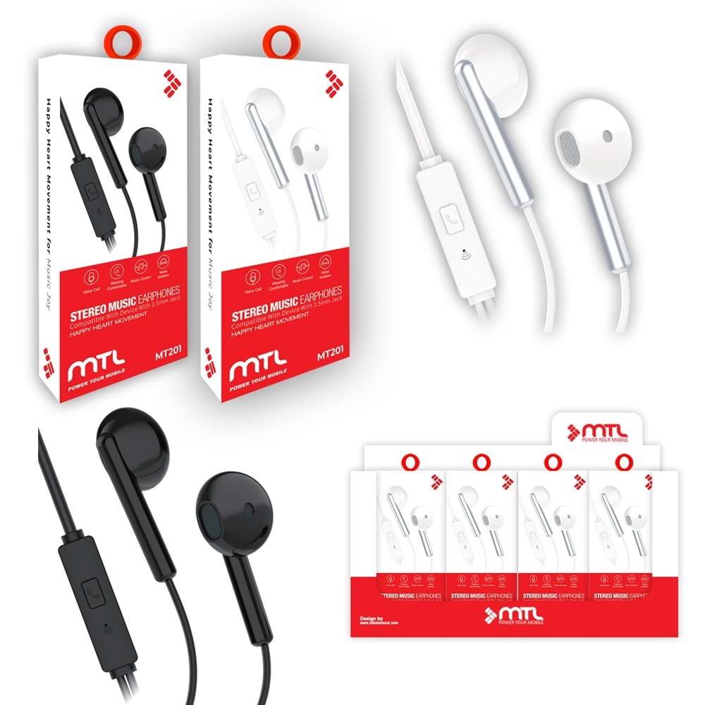 MT201 3.5MM STEREO KABLOLU KULAKLIK /30/420
