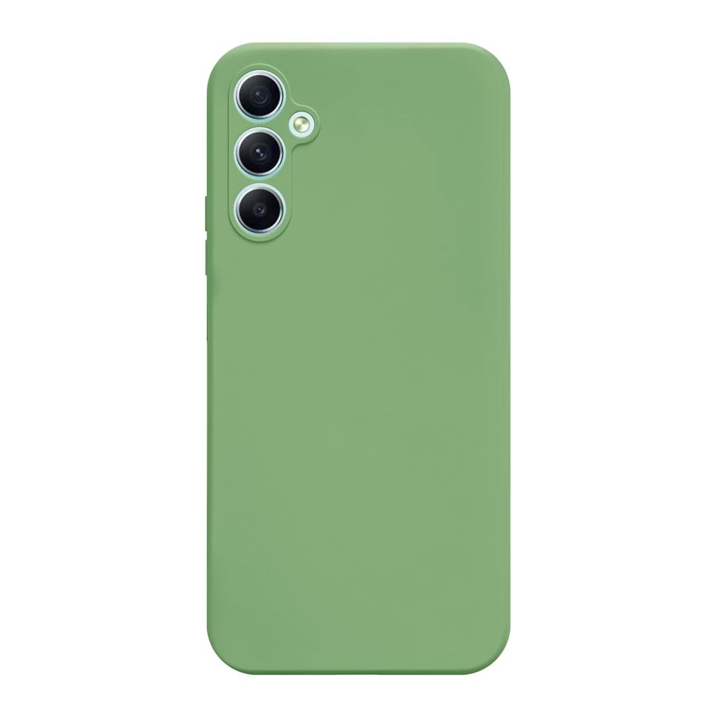 SAMSUNG A04S FAB SİLİKON - SU YEŞİL