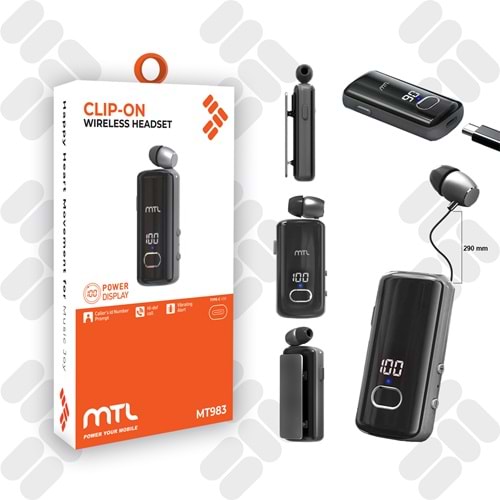 MT983 MAKARON BLUETOOTH KULAKLIK /10/100