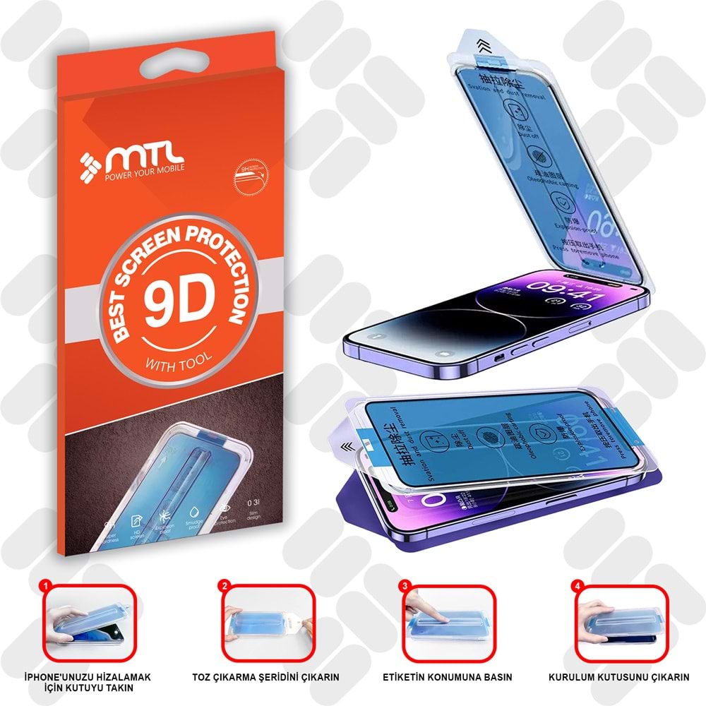 IPHONE 14 PRO MTL FULL APARATLI EKRAN KORUYUCU