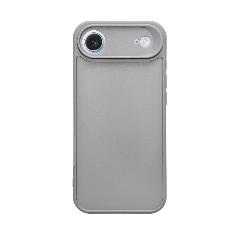 IPHONE 17 AİR RENK ATMAYAN KEEP SİLİKON KILIF - GRI