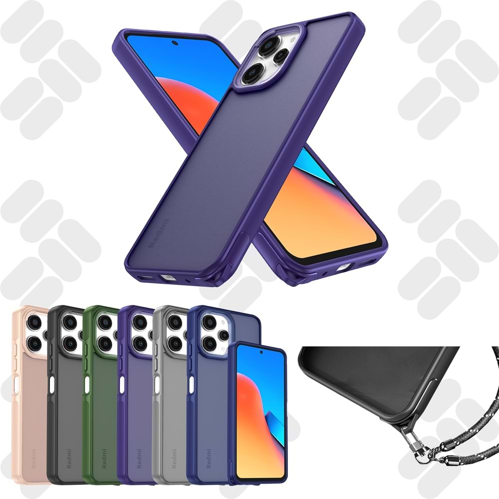 XİAOMİ REDMİ NOTE 8 PRO DARK SHADOW SİLİKON