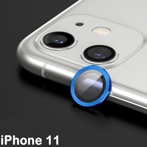 IPHONE 11 SAFİR LENS KORUMA - BLUE
