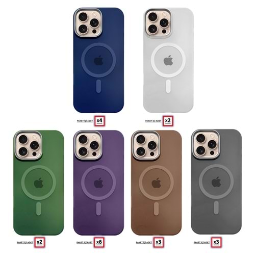 IPHONE 13/14 MAGSAFE UYUMLU YUMUŞAK DOKULU SOFTMAG SİLİKON KILIF