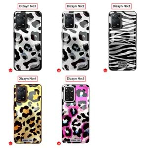 XİAOMİ REDMİ NOTE 11 PRO 4G / NOTE 12 PRO 4G LEOPAR DESENLİ LEO SİLİKON KILIF