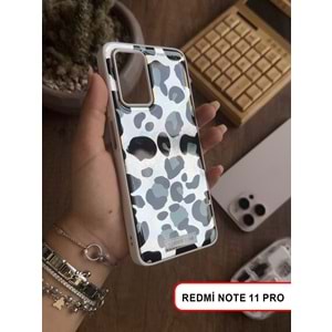 XİAOMİ REDMİ NOTE 11 PRO 4G / NOTE 12 PRO 4G LEOPAR DESENLİ LEO SİLİKON KILIF